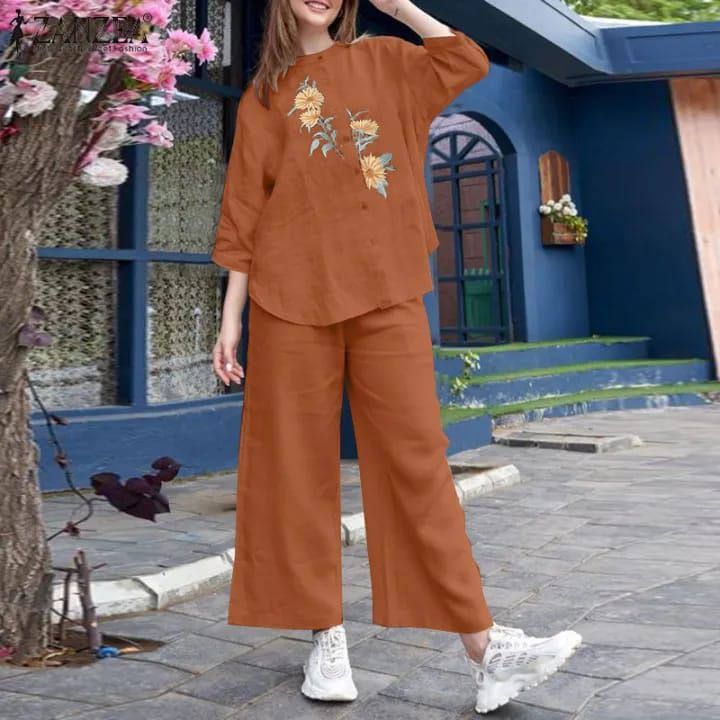 Rust mahroom Co-Ord Set
