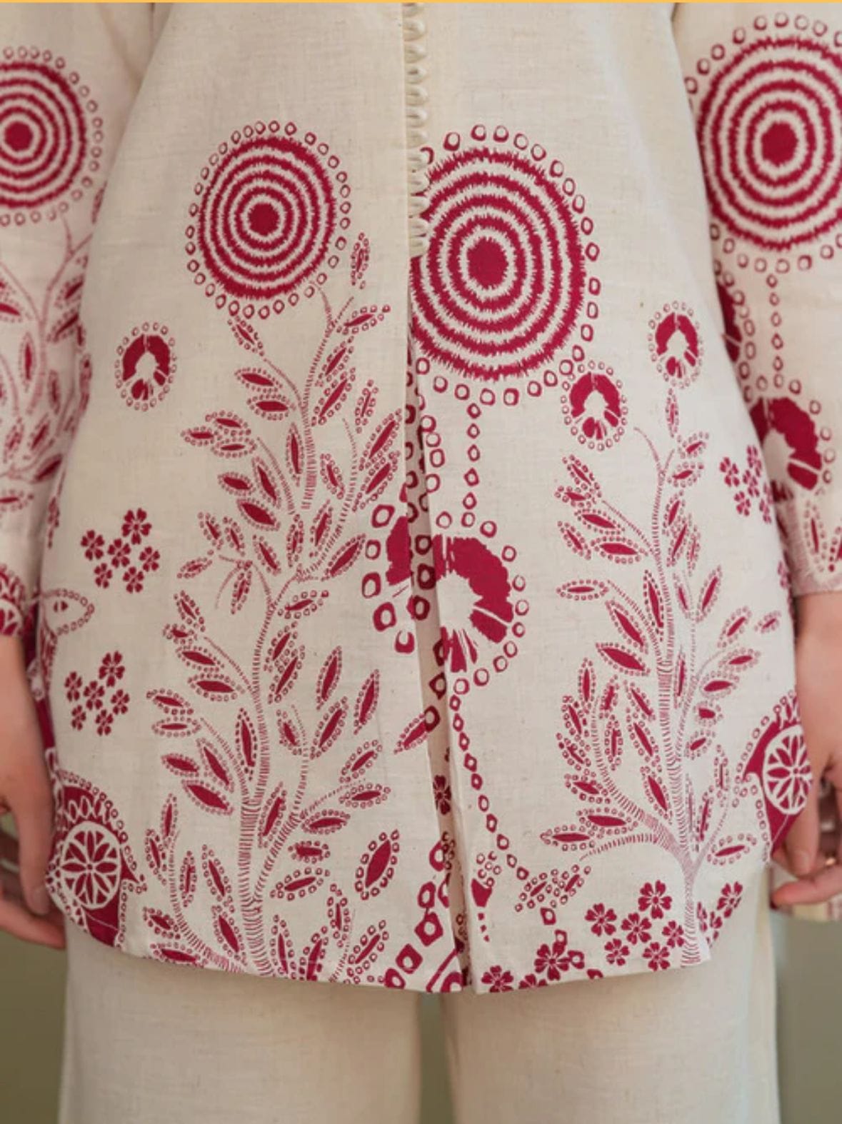 Women Short Kurti and Pant Set for Women