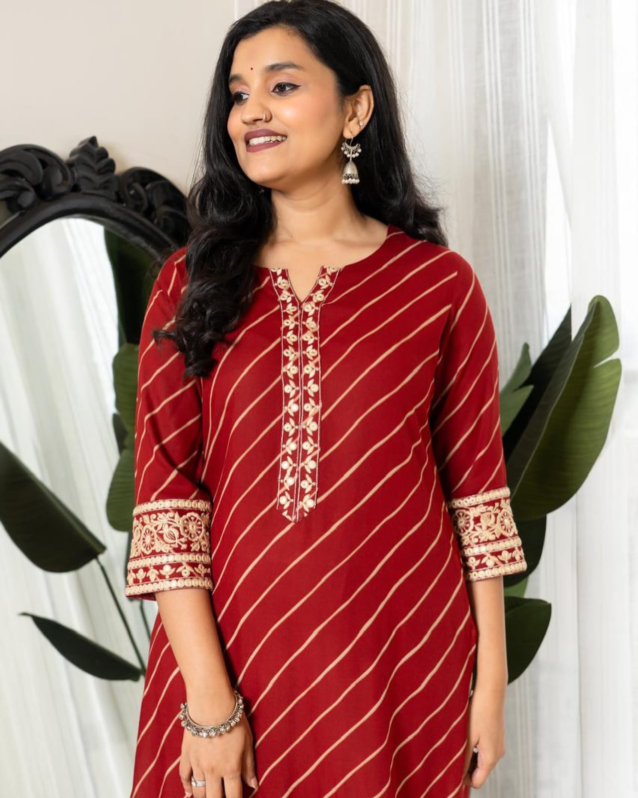 Blue Laheriya Infy Kurta set