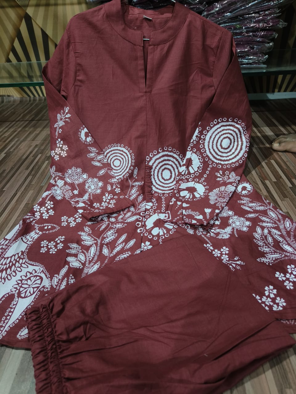 Women Short Kurti and Pant Set for Women