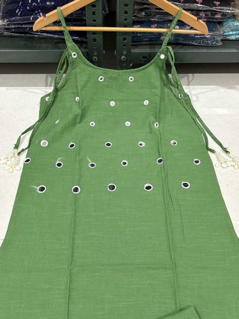 Women pure cotton kurta set