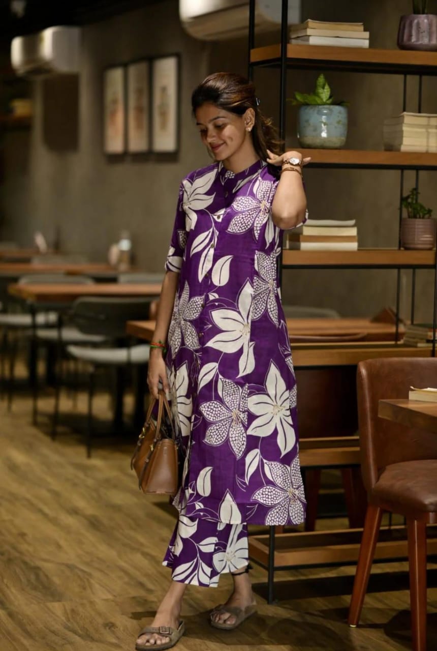 Women Printed Kurta Set