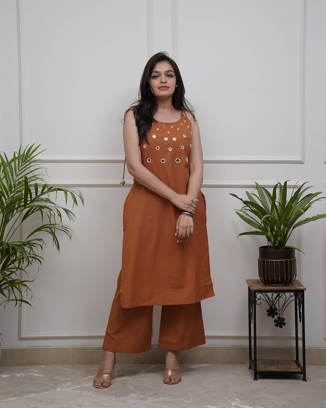 Women pure cotton kurta set