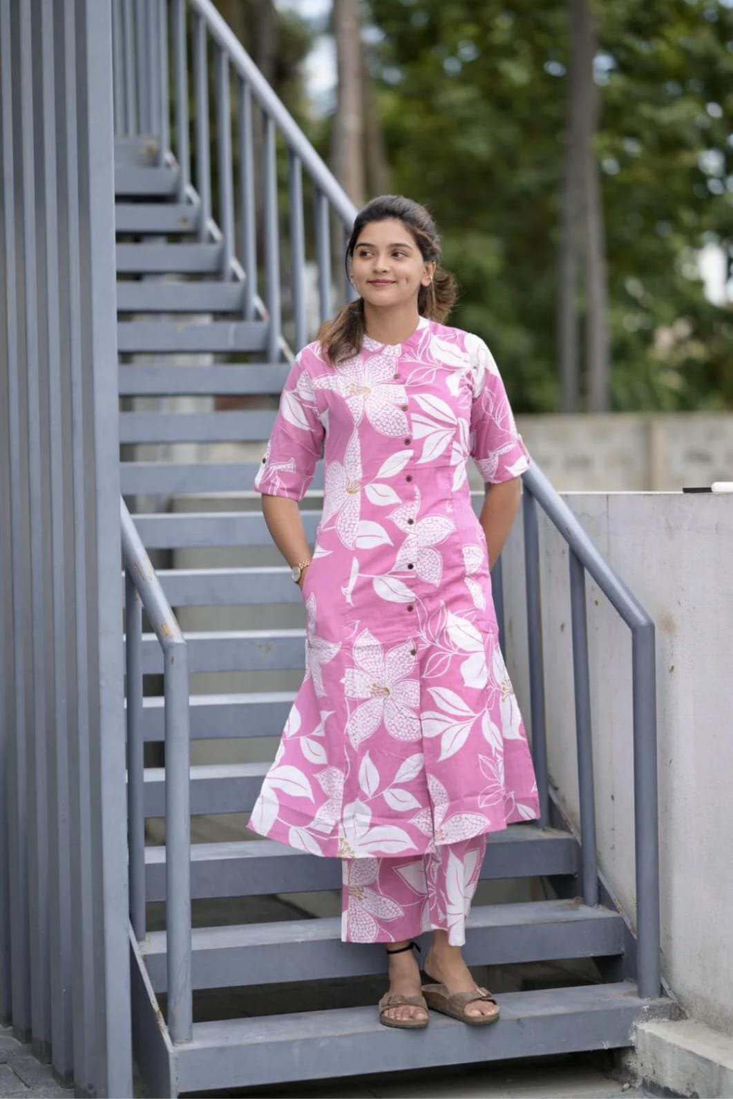 Women Printed Kurta Set