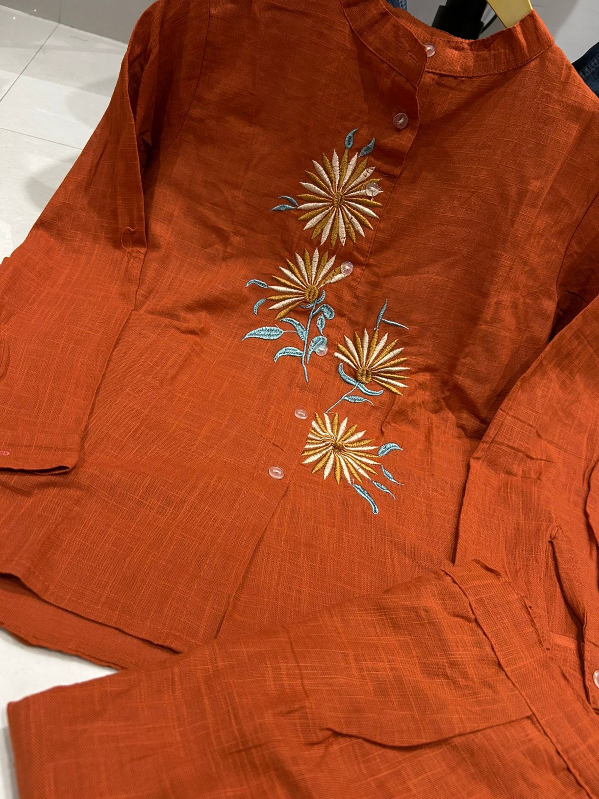 Rust mahroom Co-Ord Set